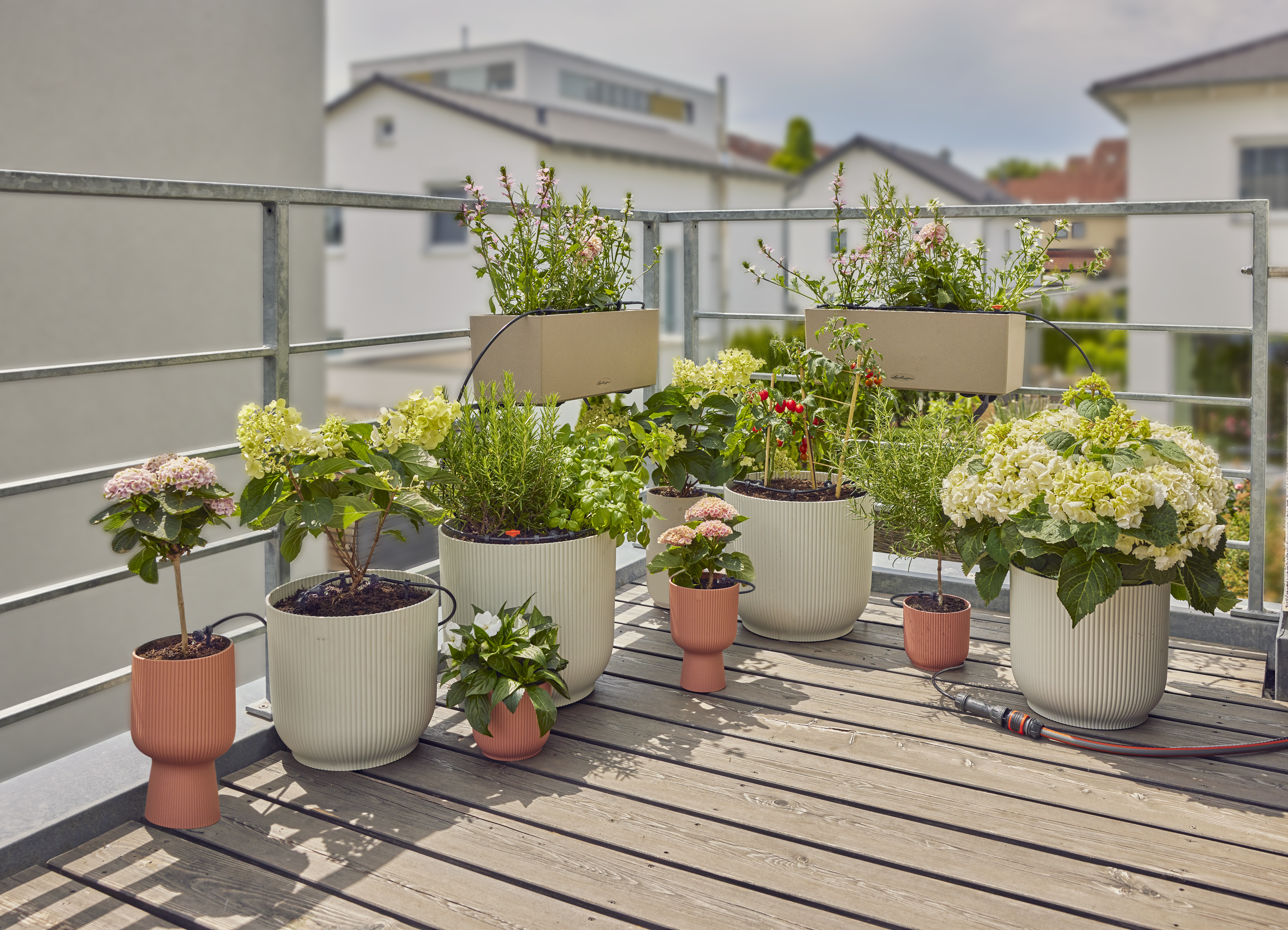 Micro-Drip-Bewatering Balkon Set (15 planten)​