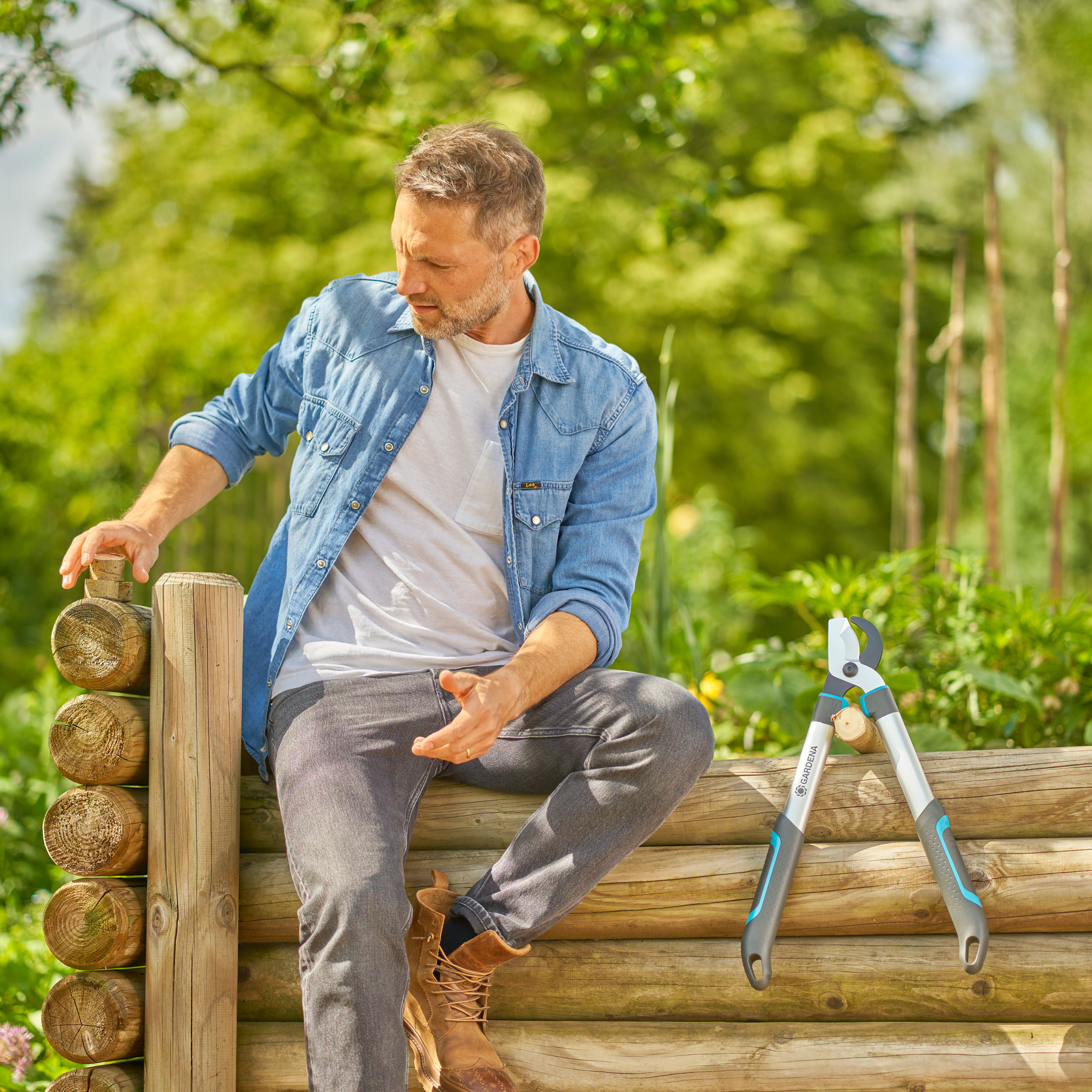 Troncarami EasyCut S, Taglio Bypass, Ideale per Rami Freschi