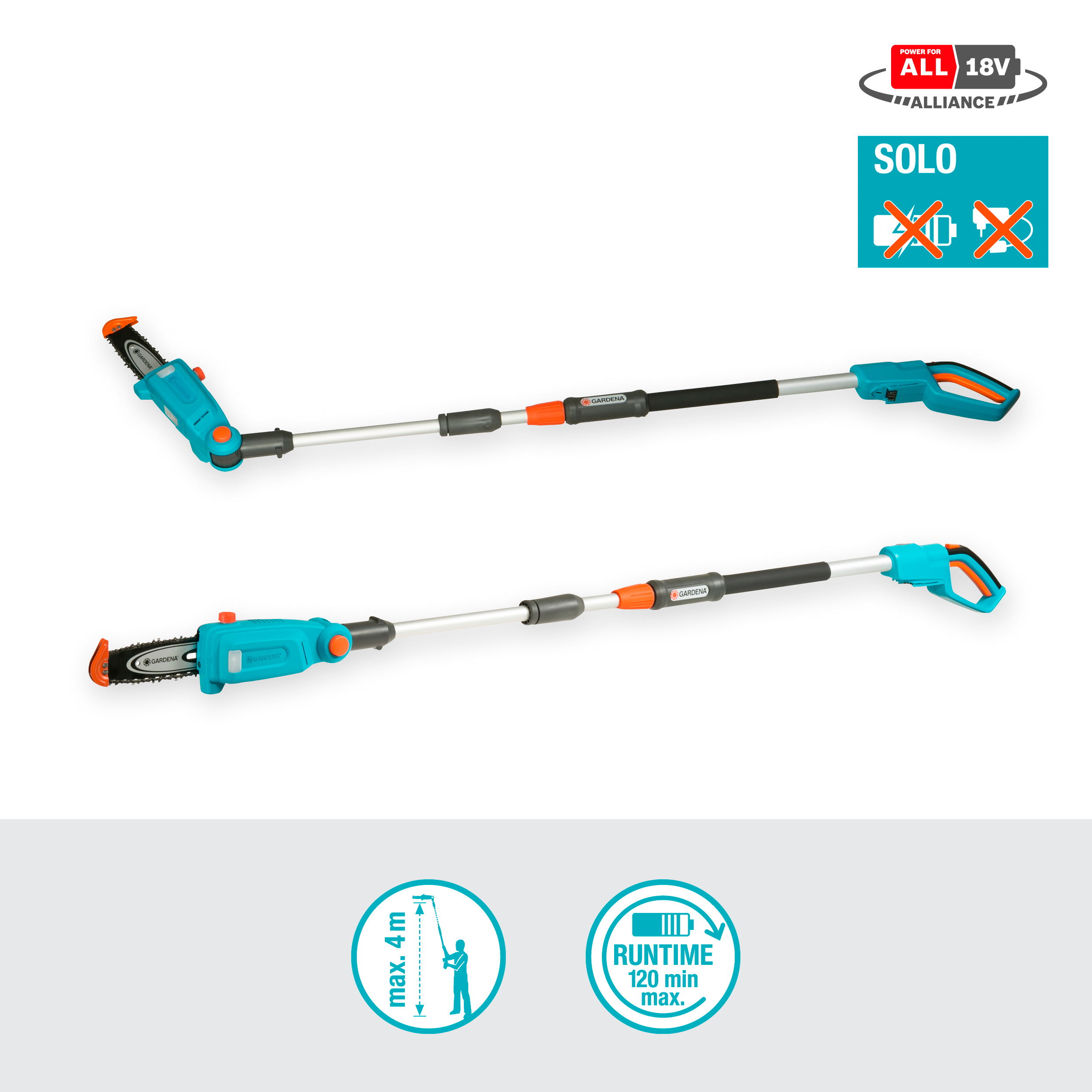 Potatore telescopico TCS 20/18V P4A solo