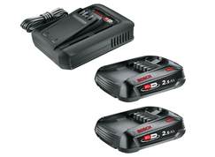Starter Kit P4A QC AL18V 44+2x2.5Ah, Batteries & Chargers