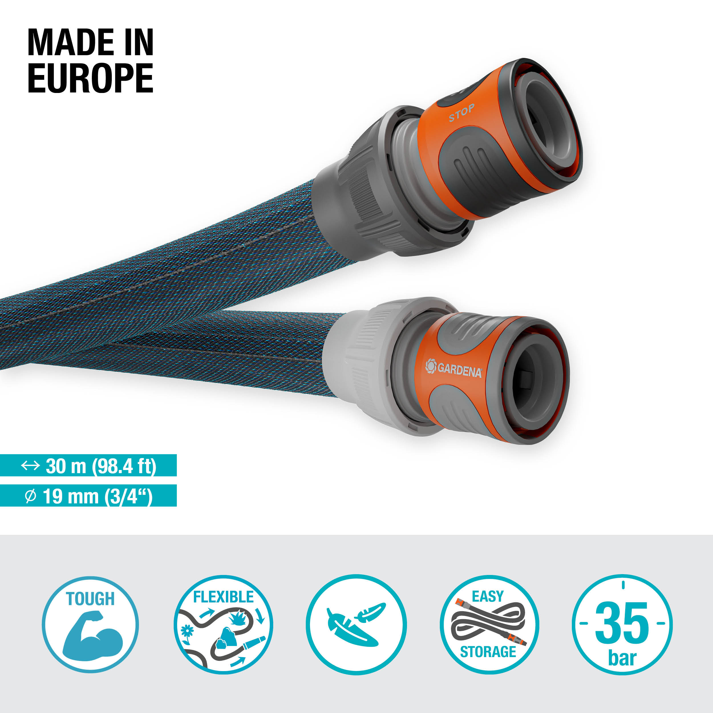 Textilschlauch Liano&trade; Xtreme 19 mm (3/4") 30 m