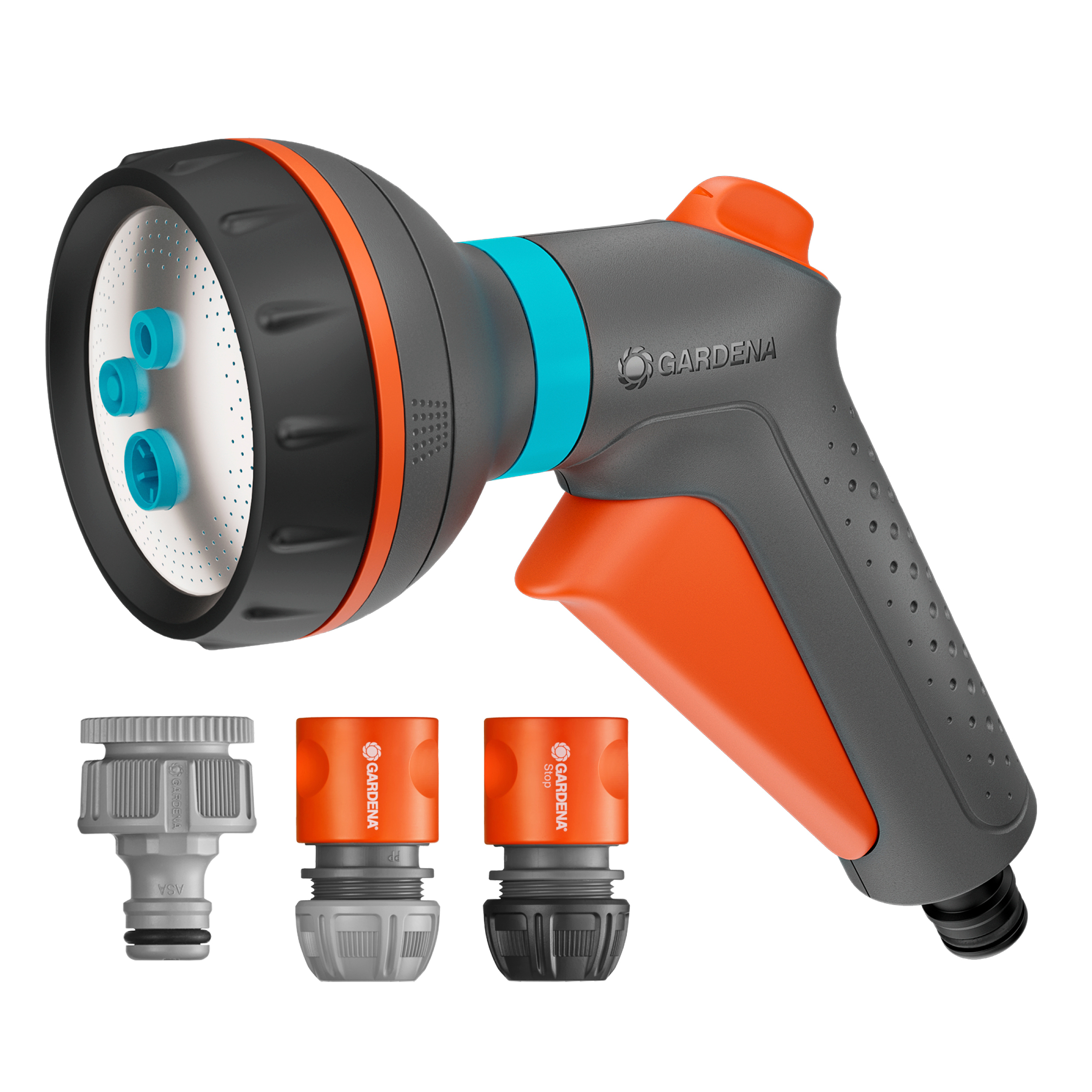 Startsett Classic Vanningspistol 4 str&aring;ler Display, Munnstykker og dyser