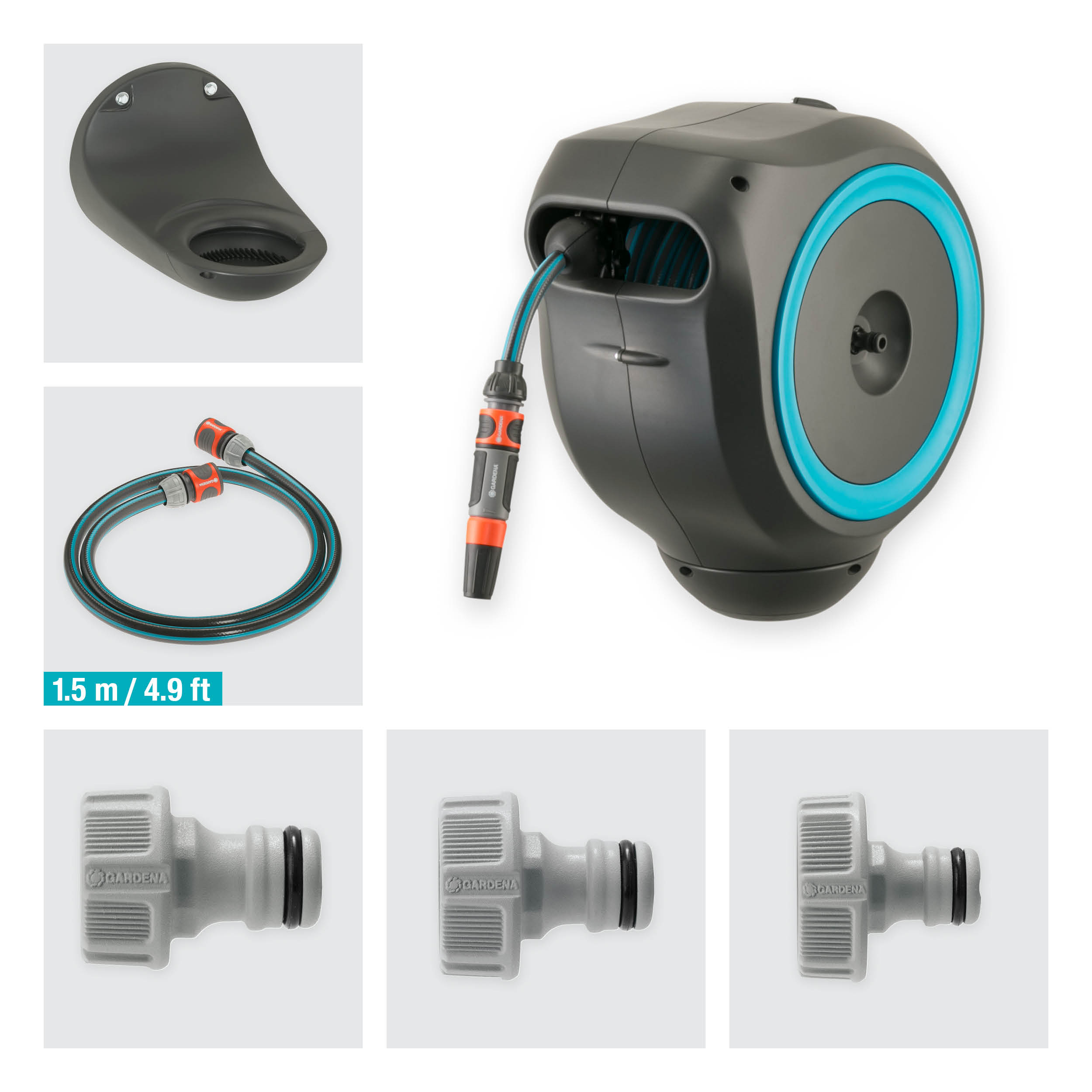 Настінна котушка для шланга RollUp S