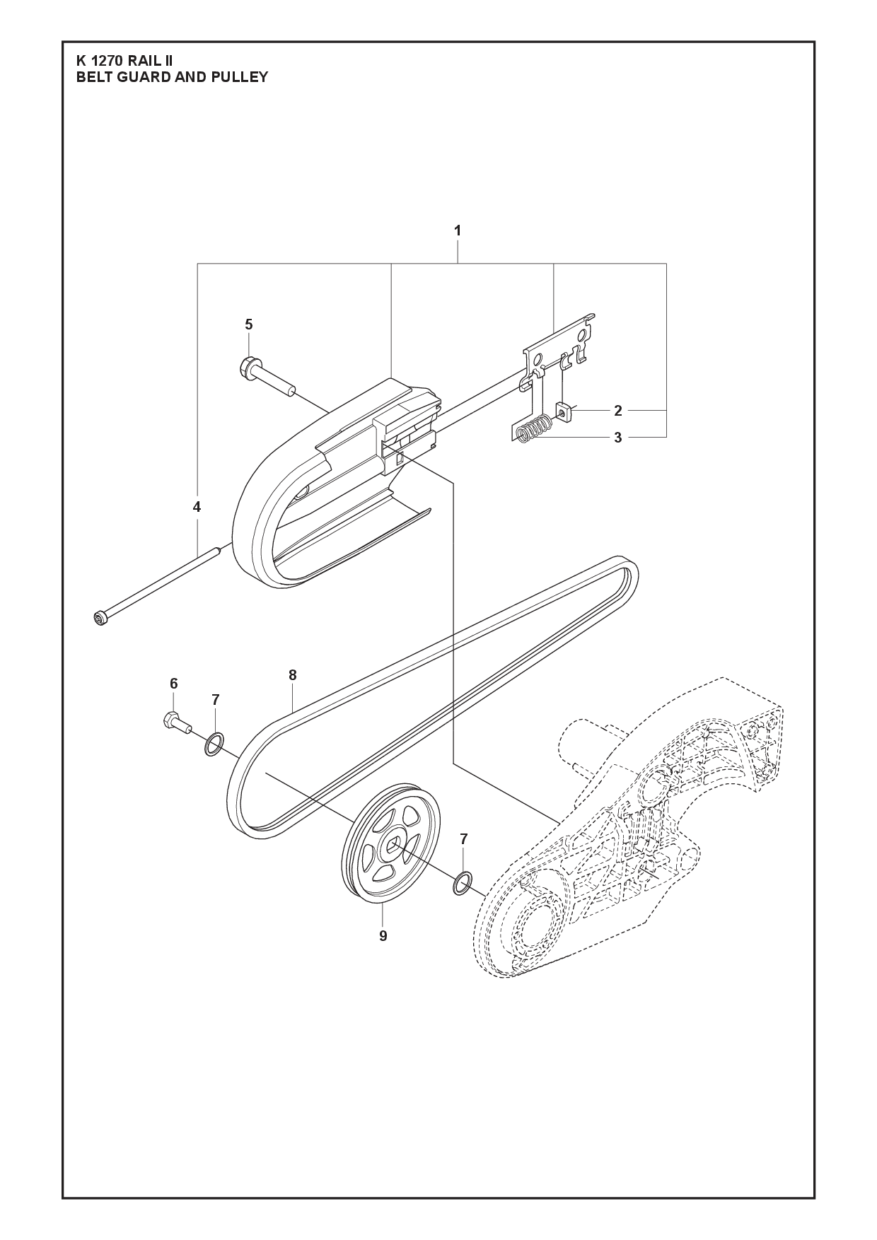BELT GUARD diagram