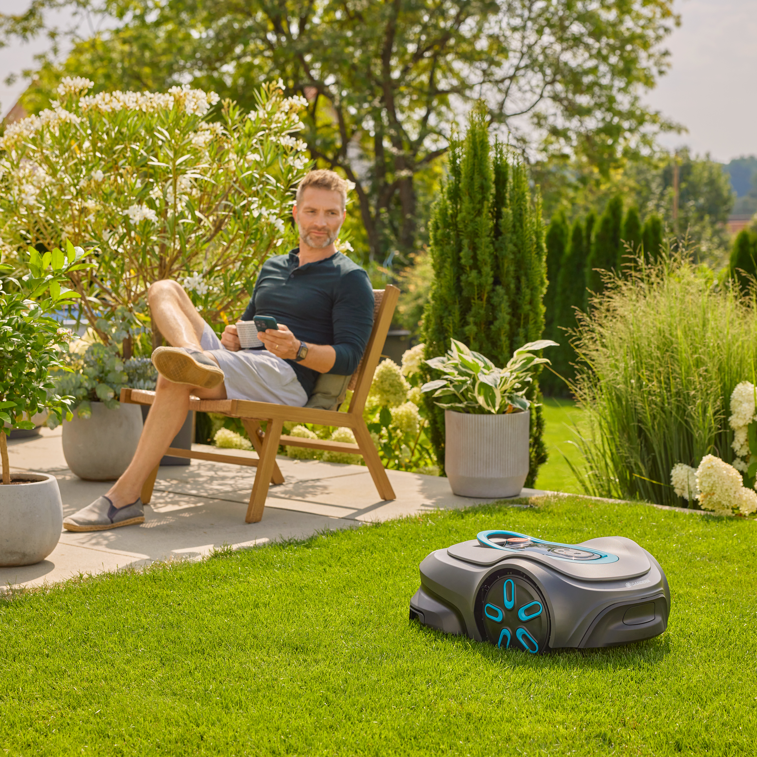 M&auml;hroboter smart SILENO pro 600 m&sup2;