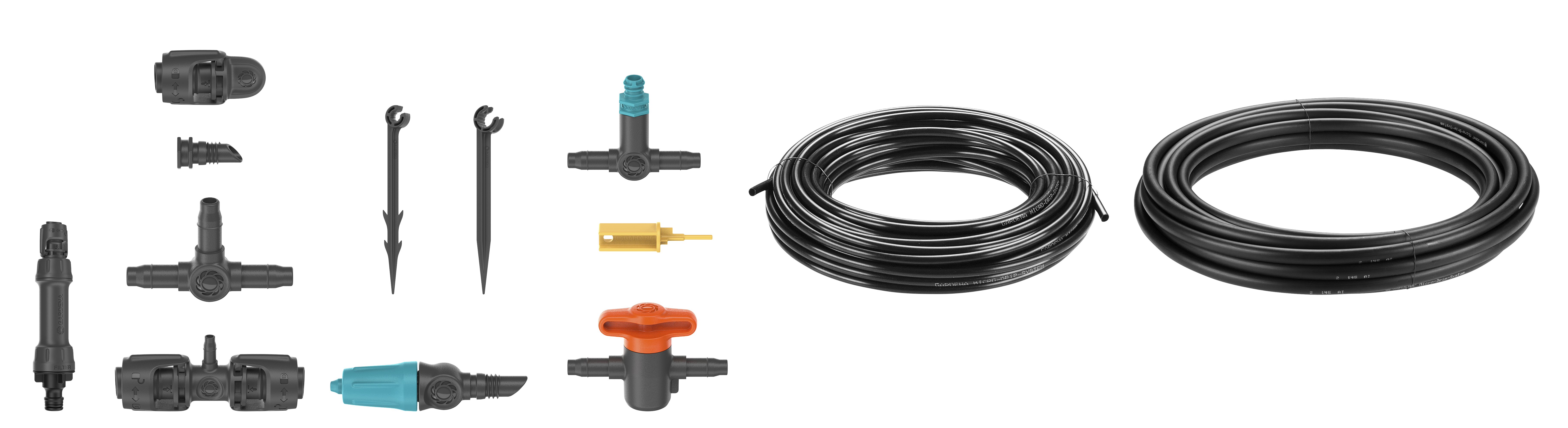 Комплект для тераси з мікро-крапельним зрошенням (30 рослин)