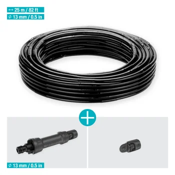 Gardena Kit d'initiation 25 de tuyau à goutteurs incorporés et bouchon fin de ligne. Pour les haies buissons et arbustes. Jusqu'à 25 . Kit prêt à 'emploi. 13502 26 - vue 6