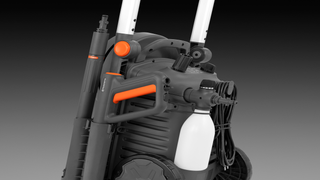 Pressure washer onboard storage PW 360