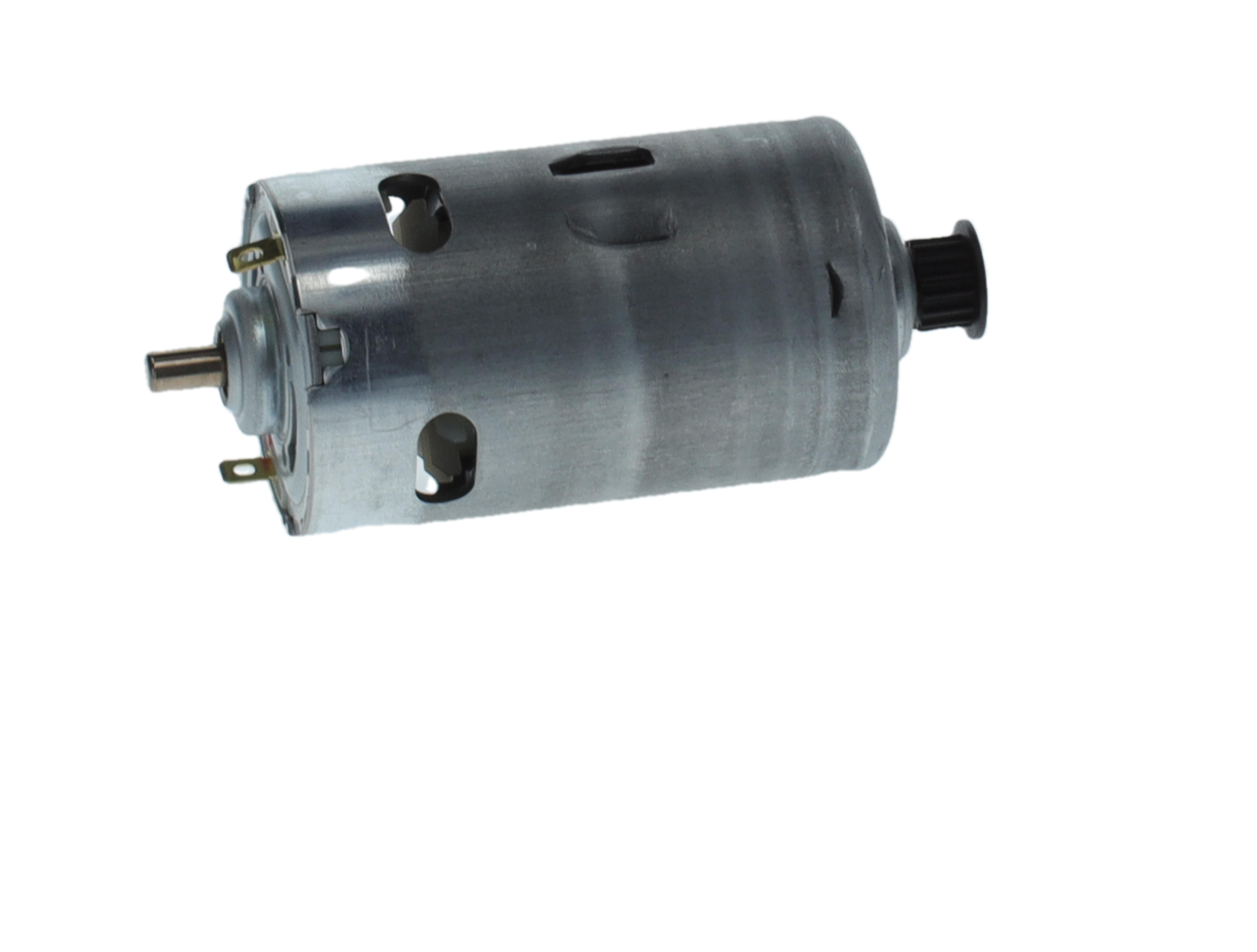 Motor with pinion