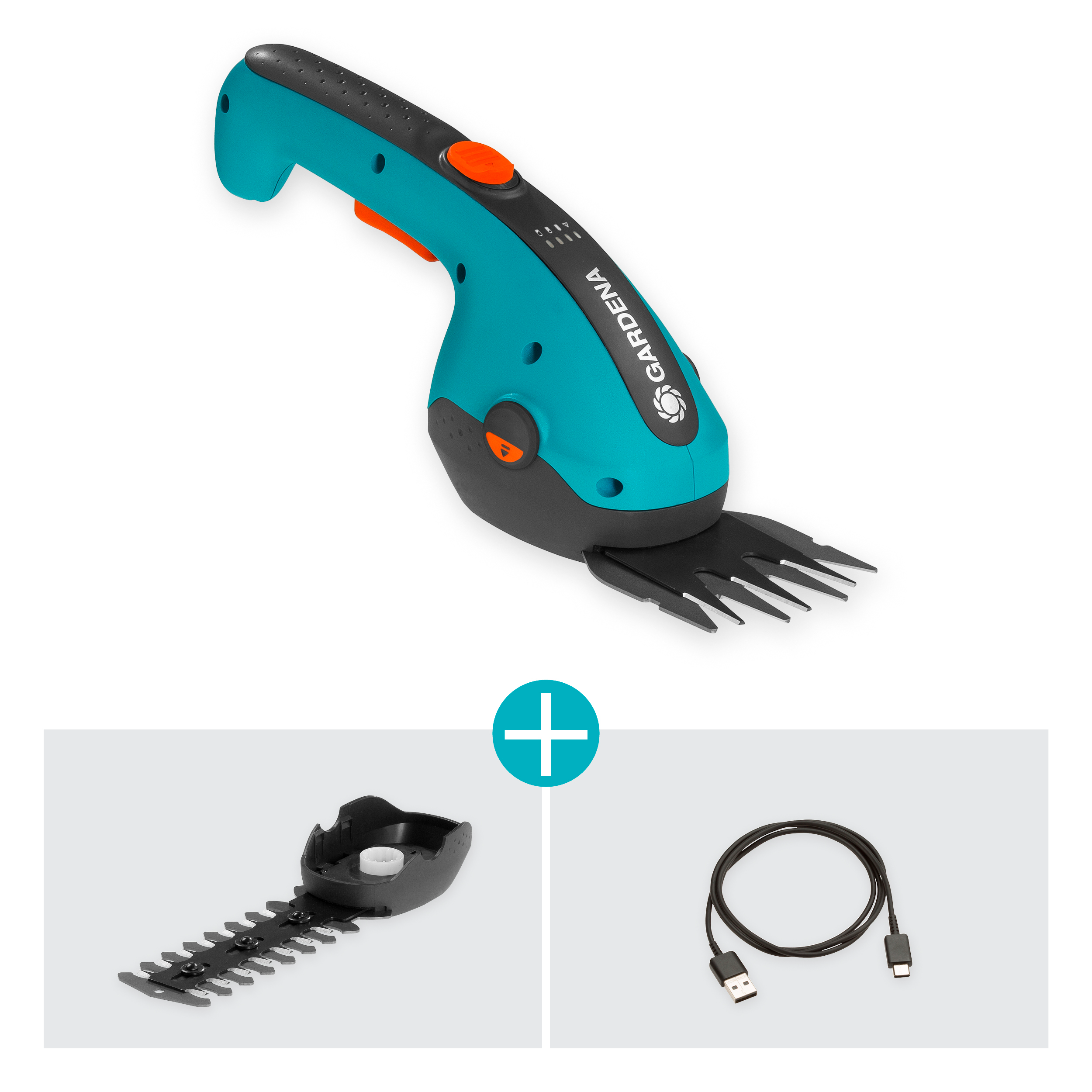 Kit cisaille &agrave; gazon ClassicCut Li + lame taille-buissons