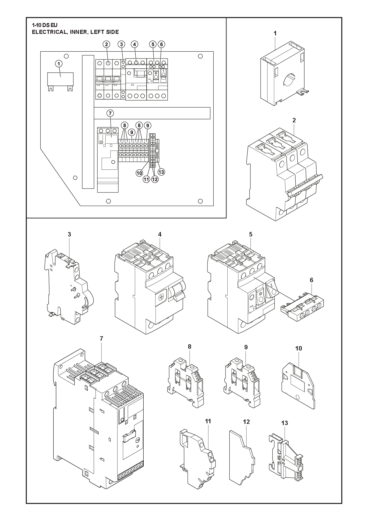 ELECTRICAL, INNER diagram