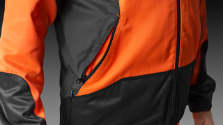 Buzunare cu fermoar, jachetă clasică de pădure