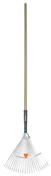 Balai à gazon réglable NatureLine GARDENA FSC 100% Manche en bois de hêtre - vue 5