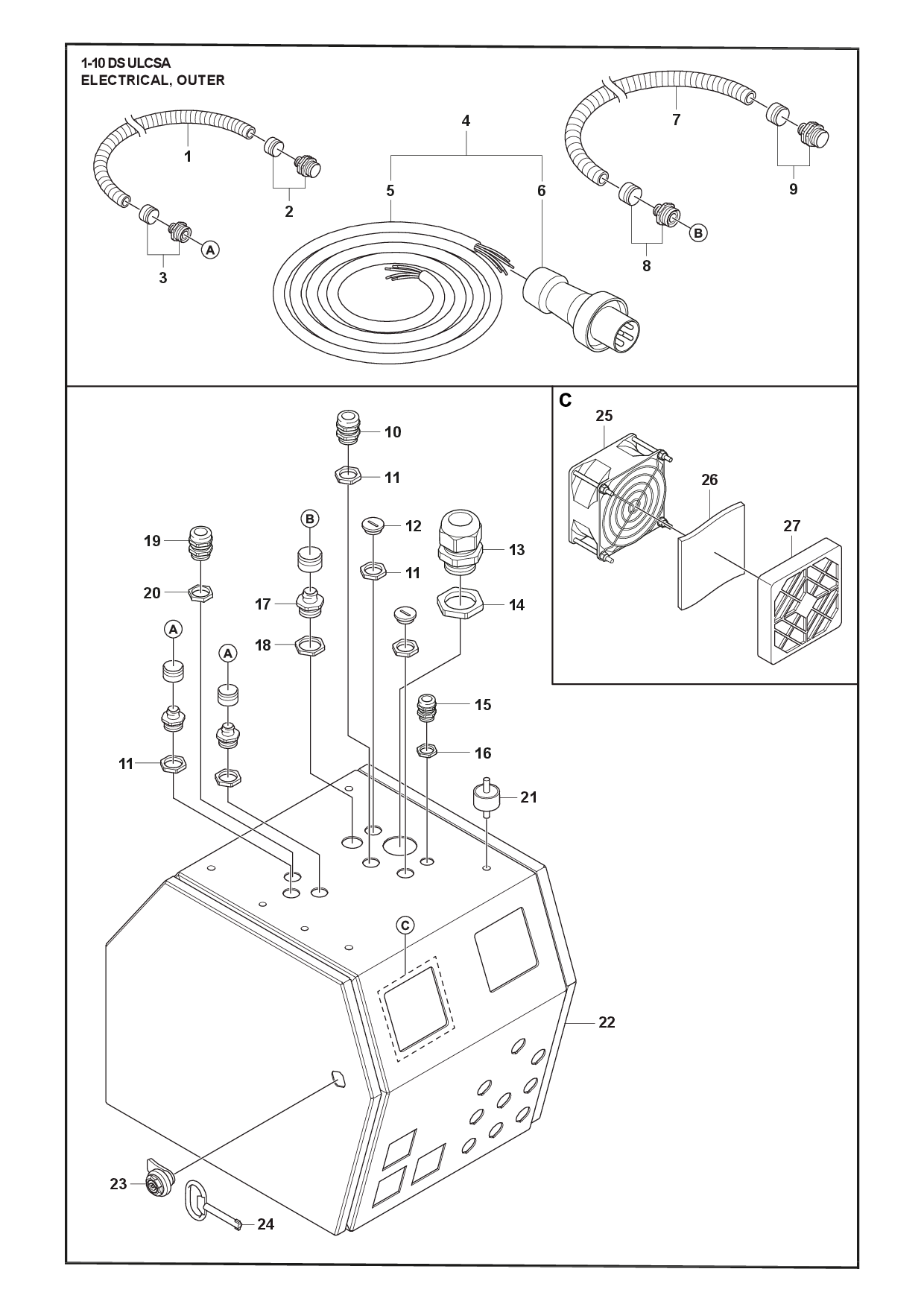 ELECTRICAL, OUTER diagram