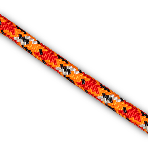 Klimlijn oranje 11,5 mm, 45m, n oogsplits