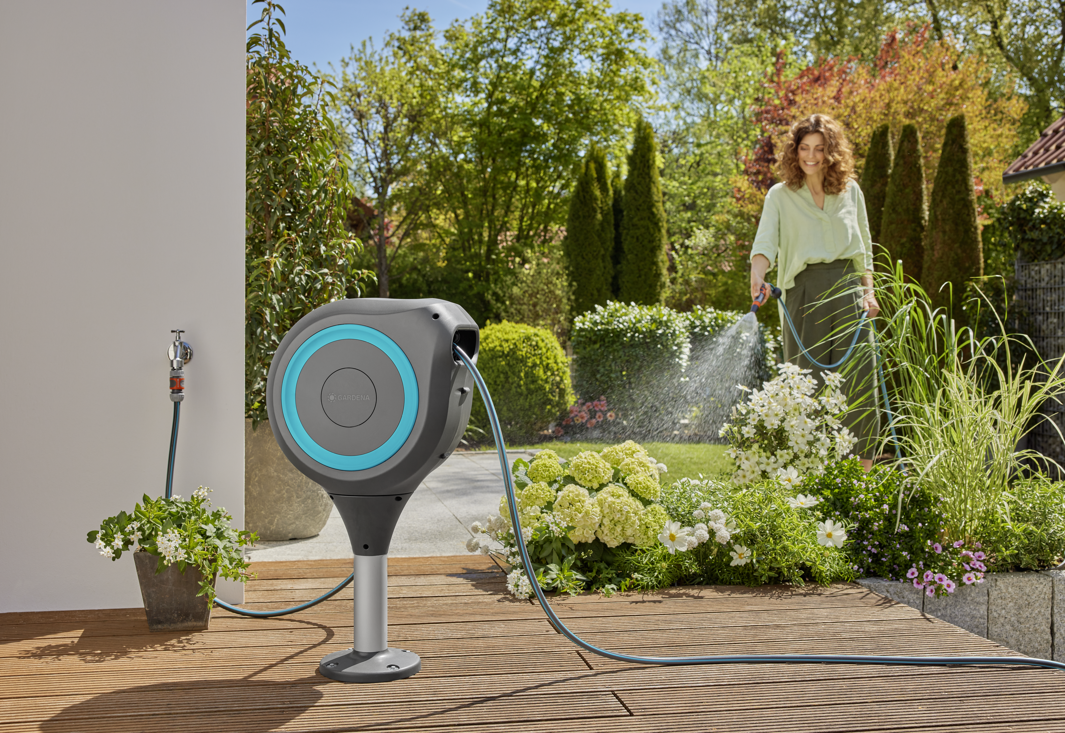 GARDENA RollUp M t&ouml;mlődoboz teraszra