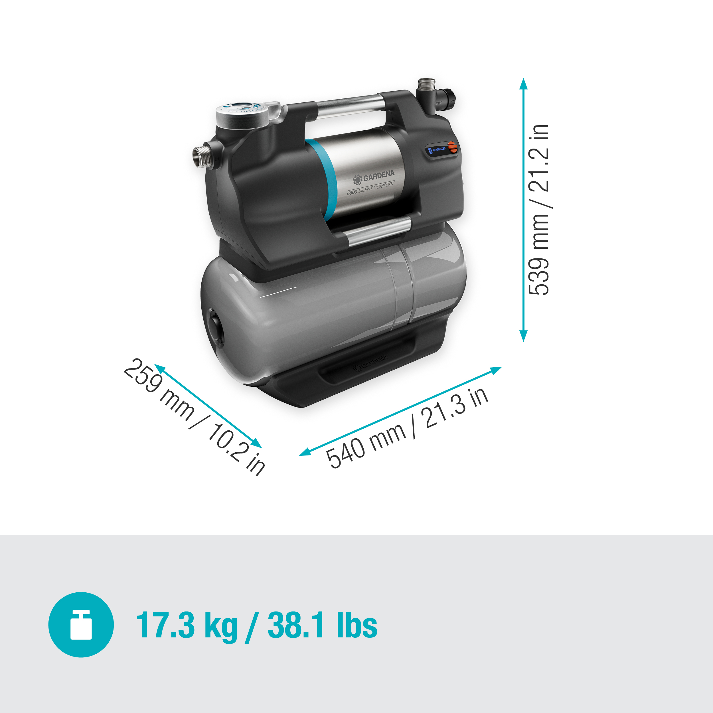 Painevesiautomaatti 5600 SilentComfort