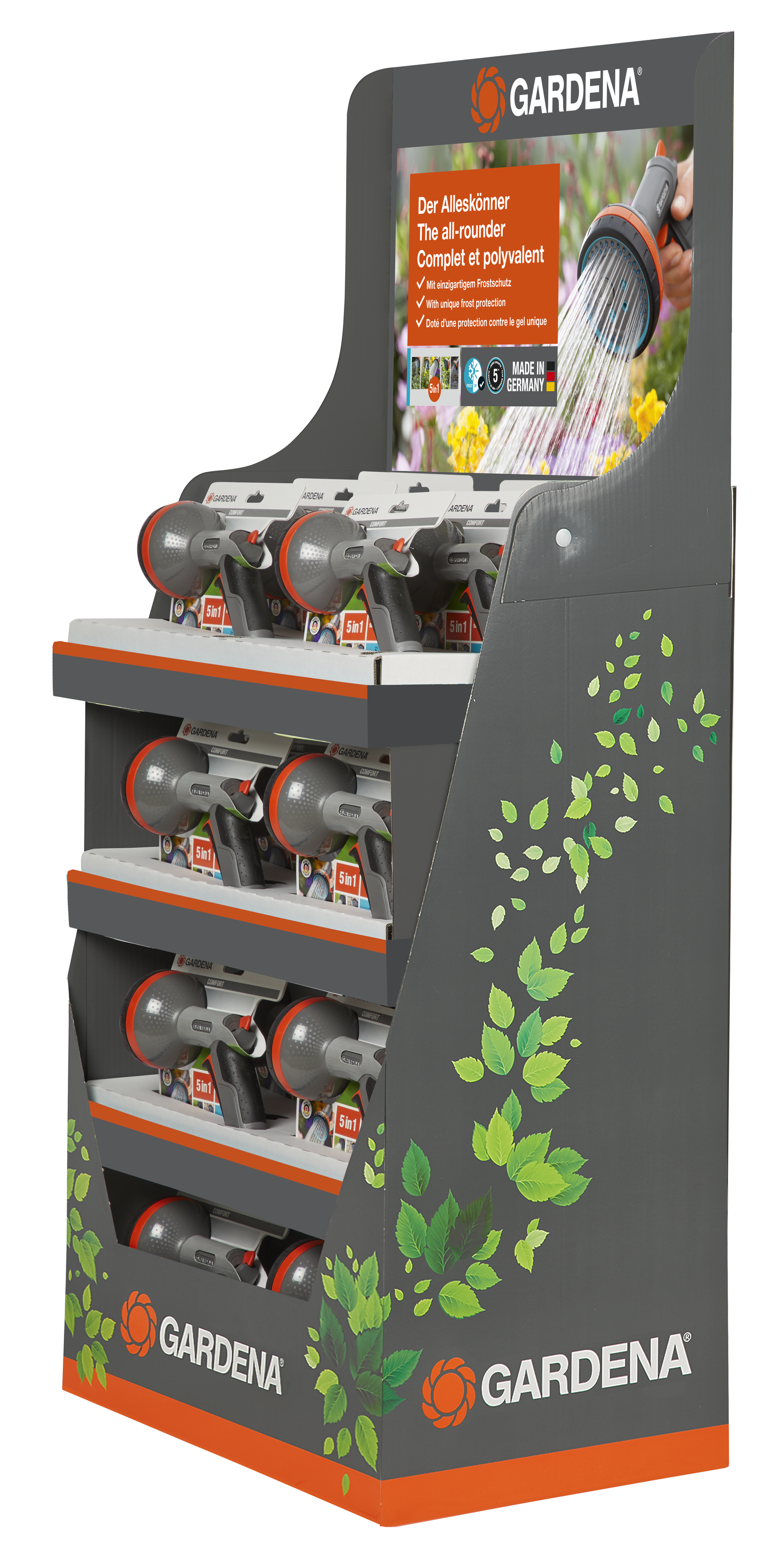 Comfort Multi Sprayer Display