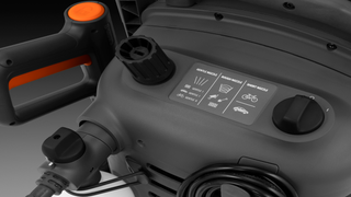 Pressure washer intuitive nozzle pressure guide