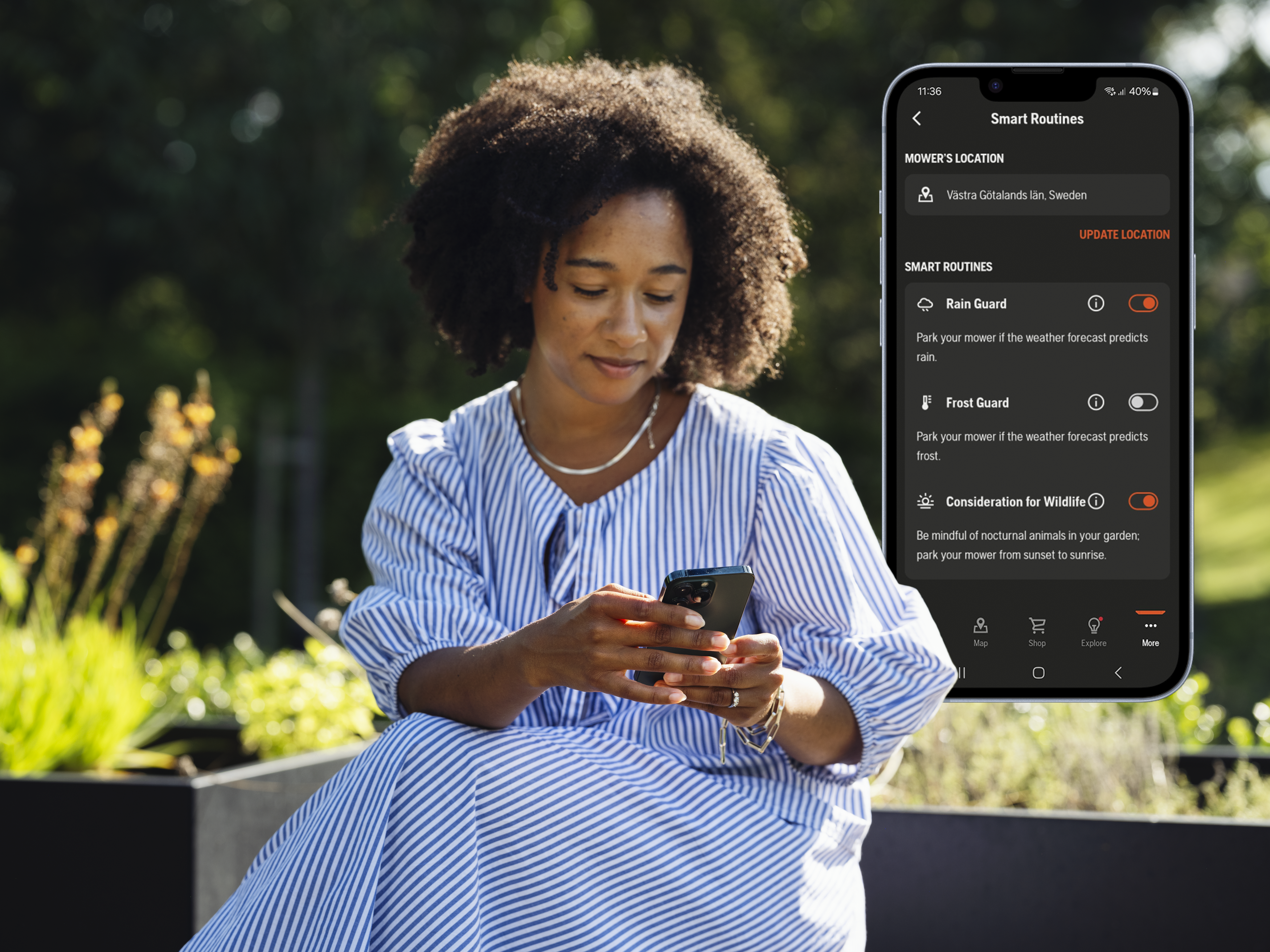 Automower® Smart Routines
