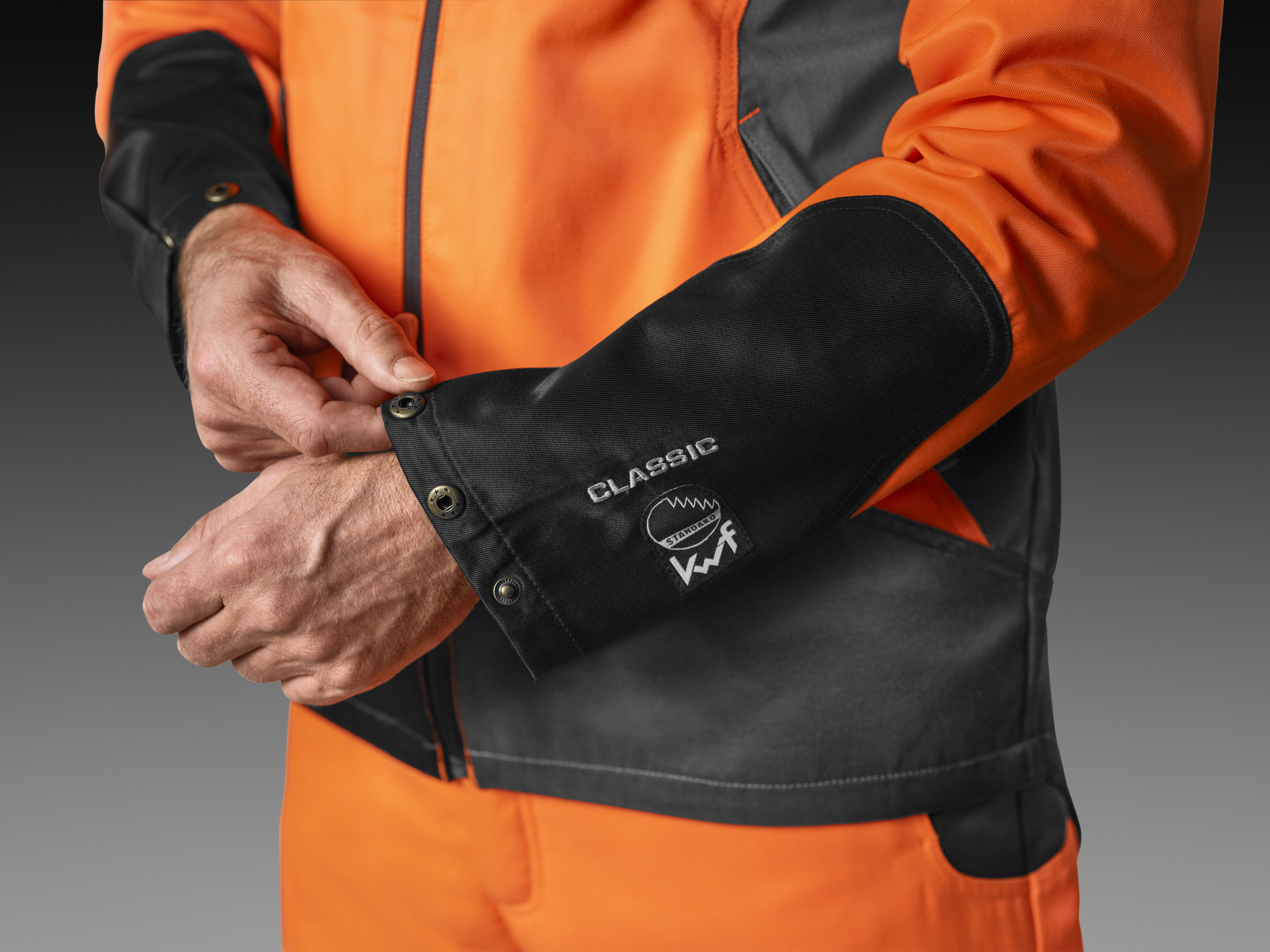 Drukknopen voor aanpassingen aan mouwuiteinden