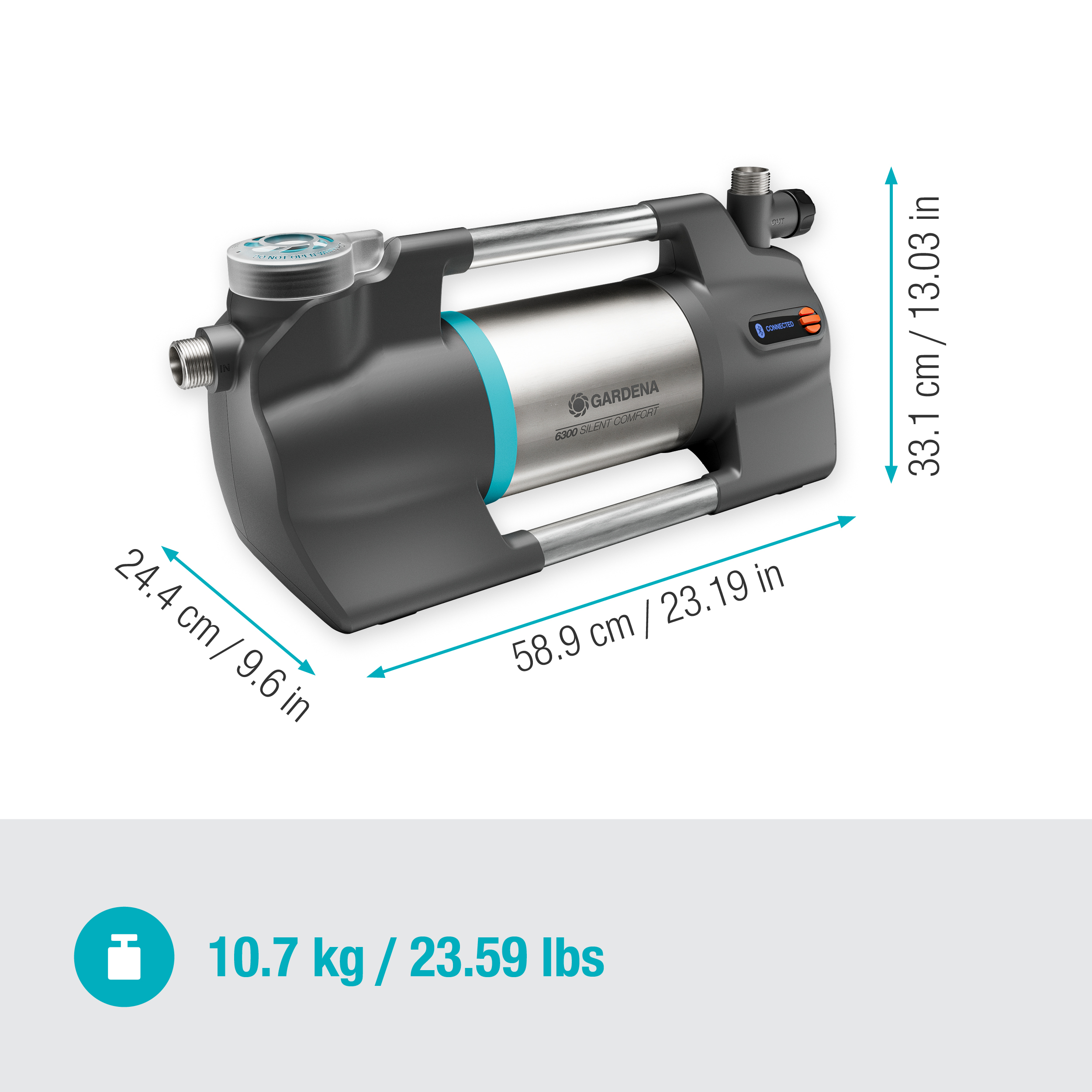 Besproeiingspomp 6300 SilentComfort