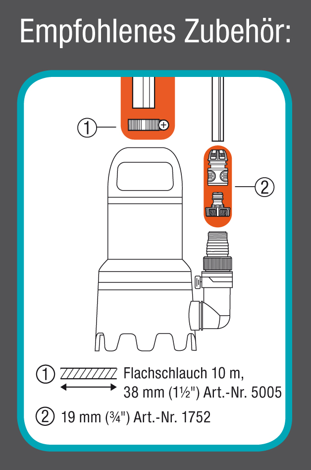 Schmutzwasser-Tauchpumpe 9000
