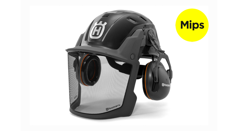 Husqvarna-metsätyökypärä, Technical Mips, Harmaa - Kypärät, kasvo- ja kuulosuojaimet - 537644803 - 1