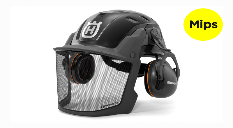 Husqvarna-metsätyökypärä, Technical Mips, Harmaa - Kypärät, kasvo- ja kuulosuojaimet - 537644803 - 1