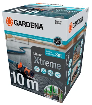Textilschlauch Liano™ Xtreme 10 m Set mit Hahnverbinder für Indoor-Wasserhähne