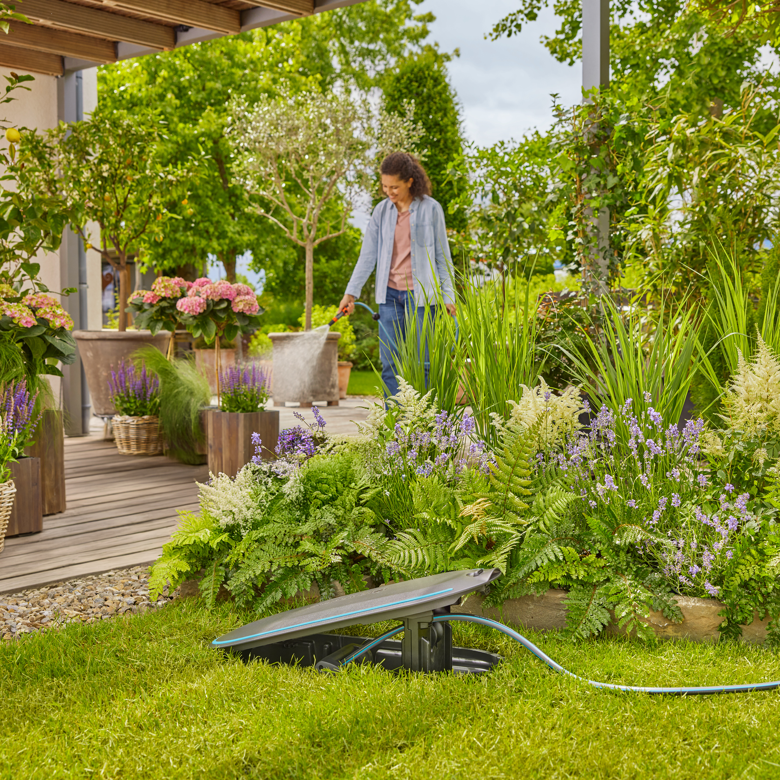 Podzemn&yacute; box na hadicu RollUp M s hadicou s dĺžkou 20 m