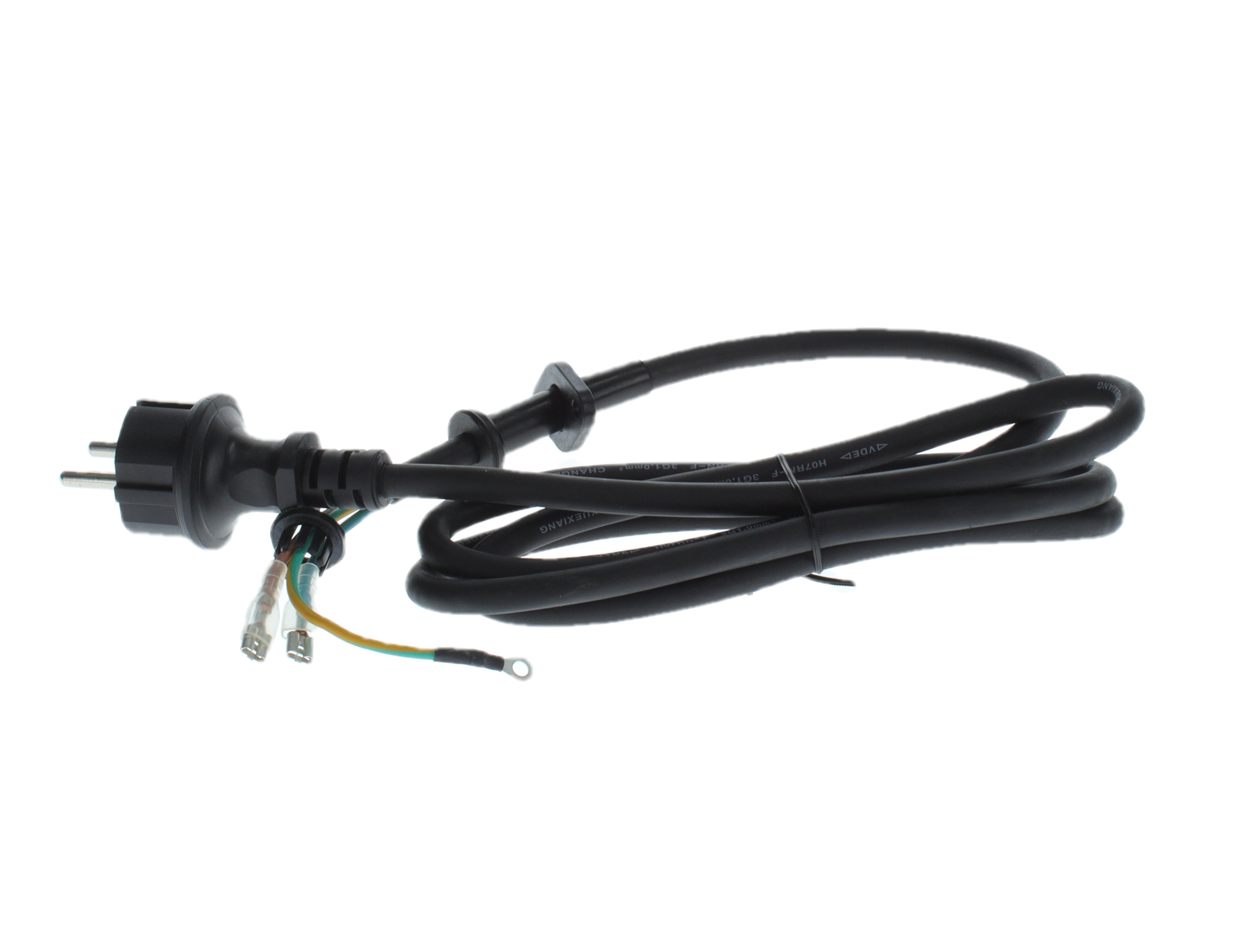 Mains lead EU H07RH-F 3G x 1 x 1,7m