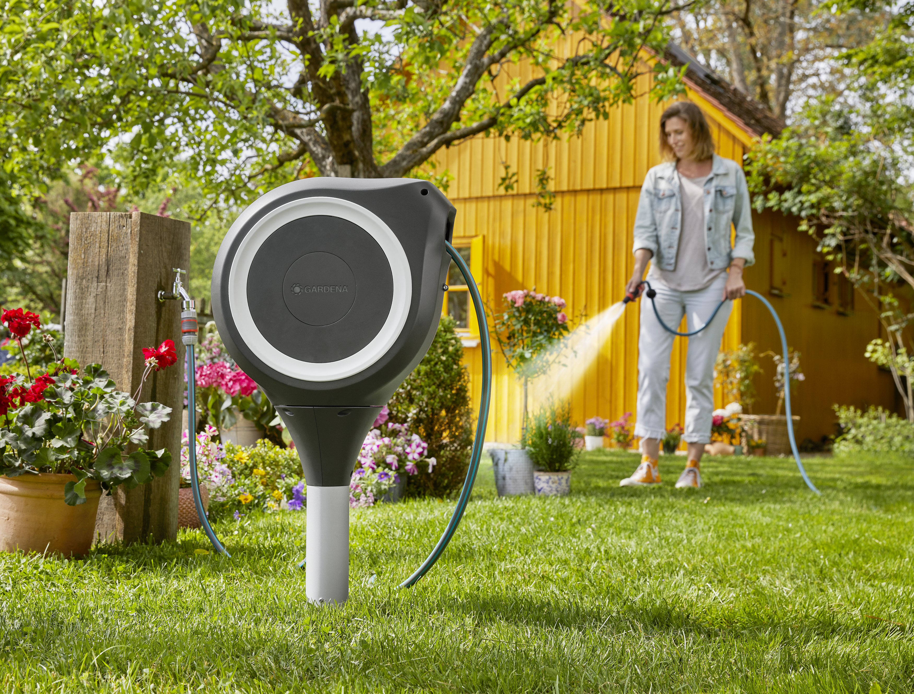 Garden Hose Box RollUp S