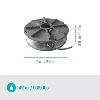 GARDENA 05411 20 Bobine de rechange Adapté à modèle de coupe bordures : Gardena PowerTrim - vue 10