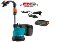 Battery Rainwater Tank Pump 2000/2 18V P4A Ready-To-Use Set