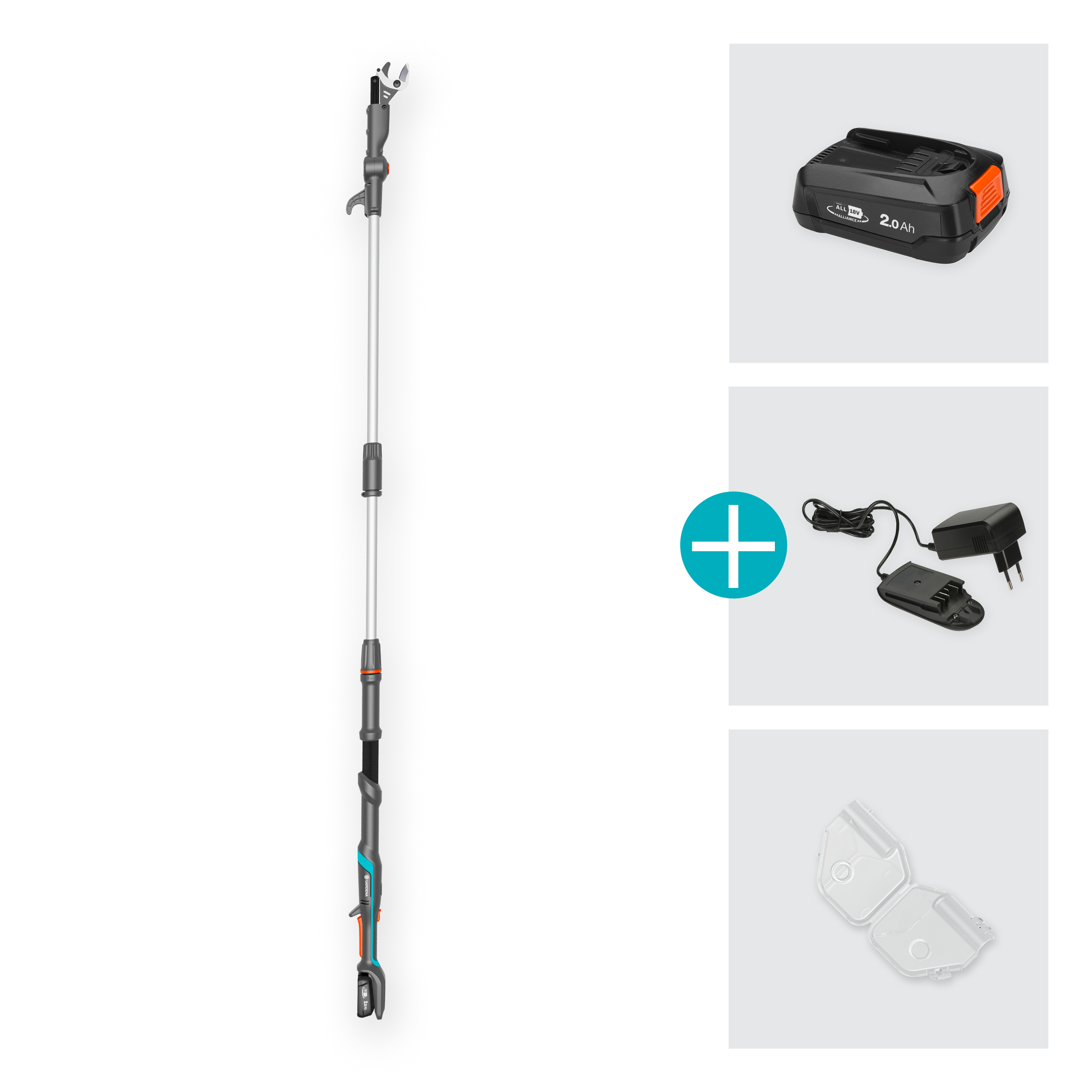 Battery Telescopic Pruning Loppers HighCut 250/18V P4A Ready-To-Use Set