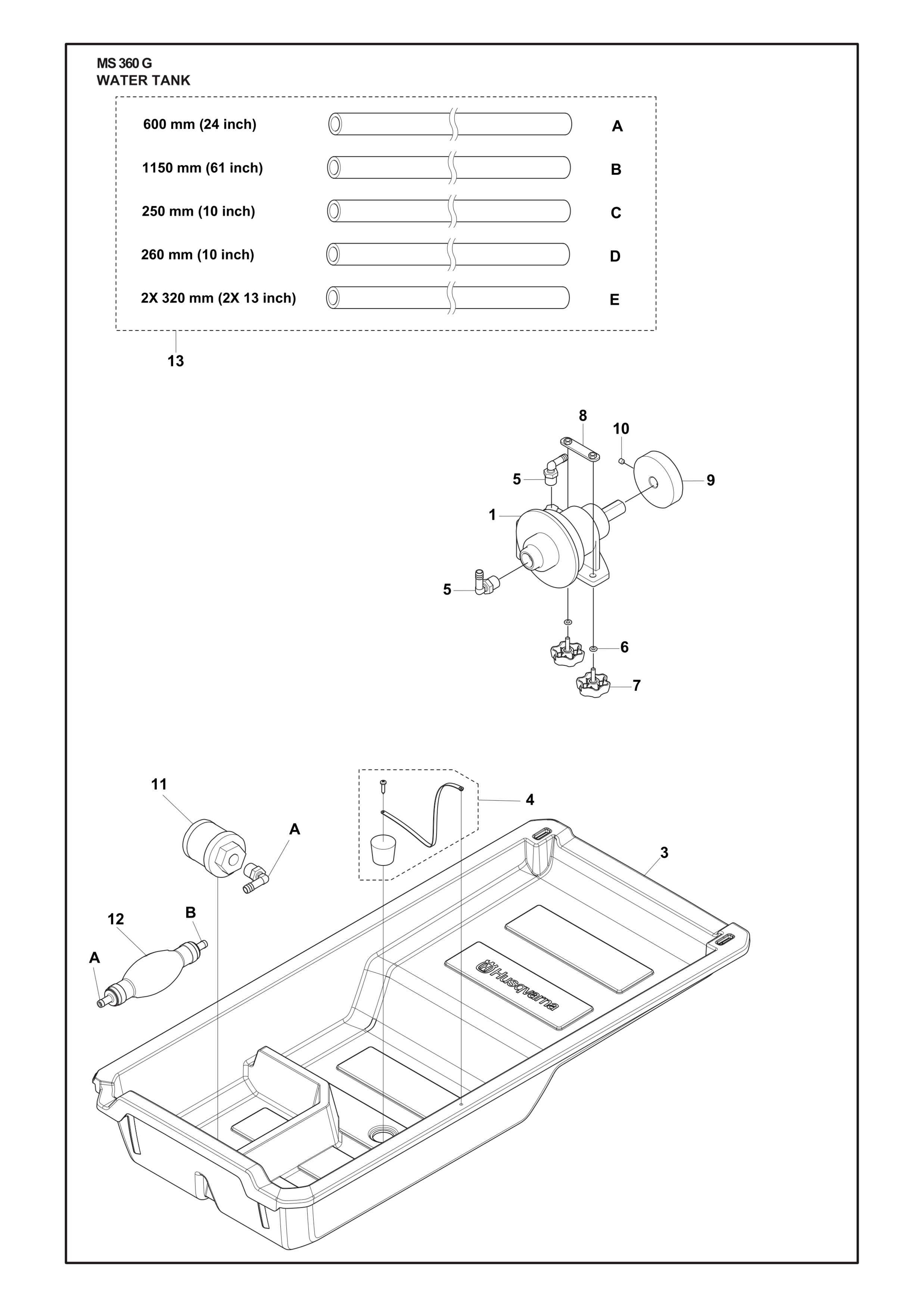 WATER TANK diagram