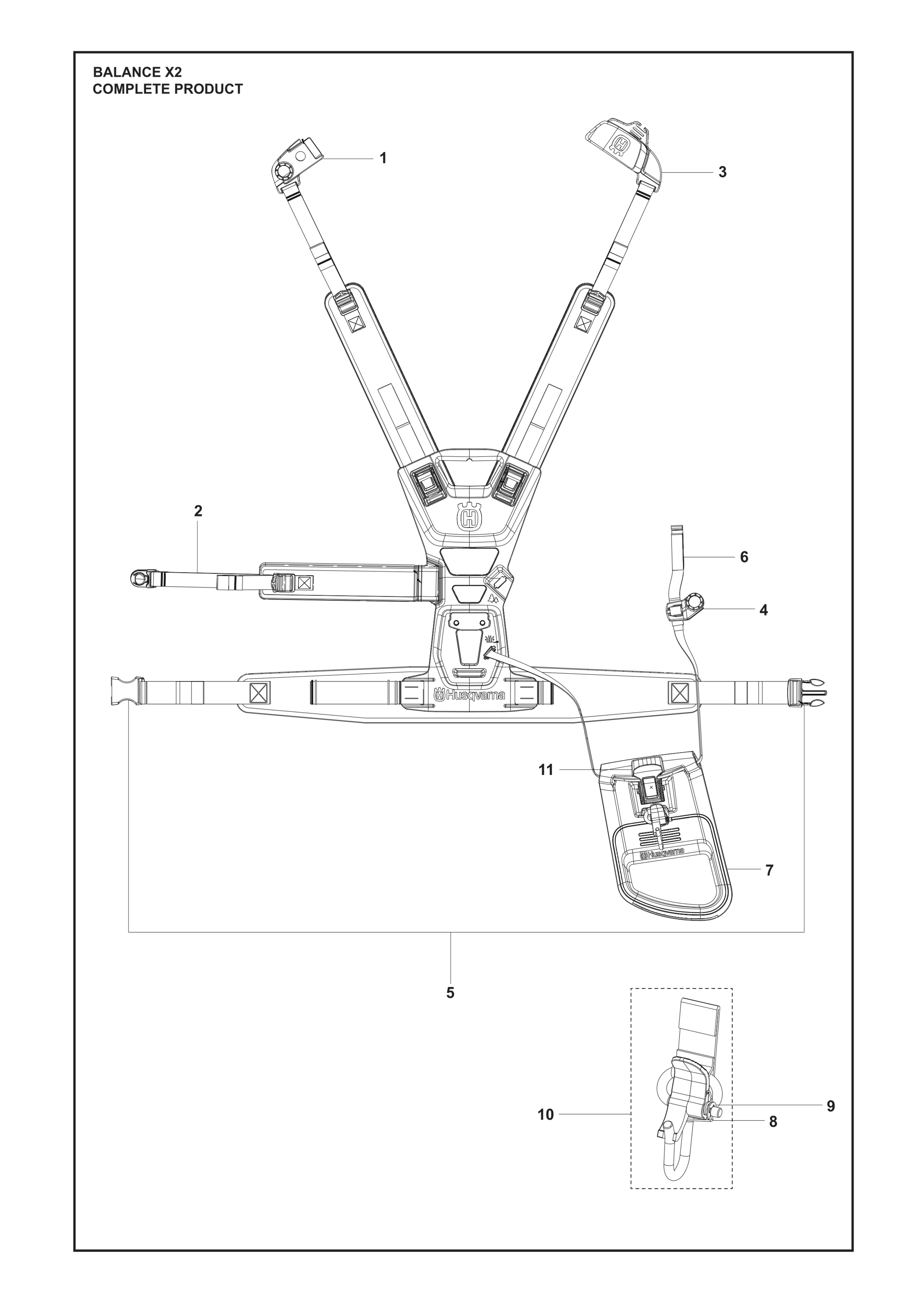 Parts, manuals and support for 545FR | Husqvarna ZA