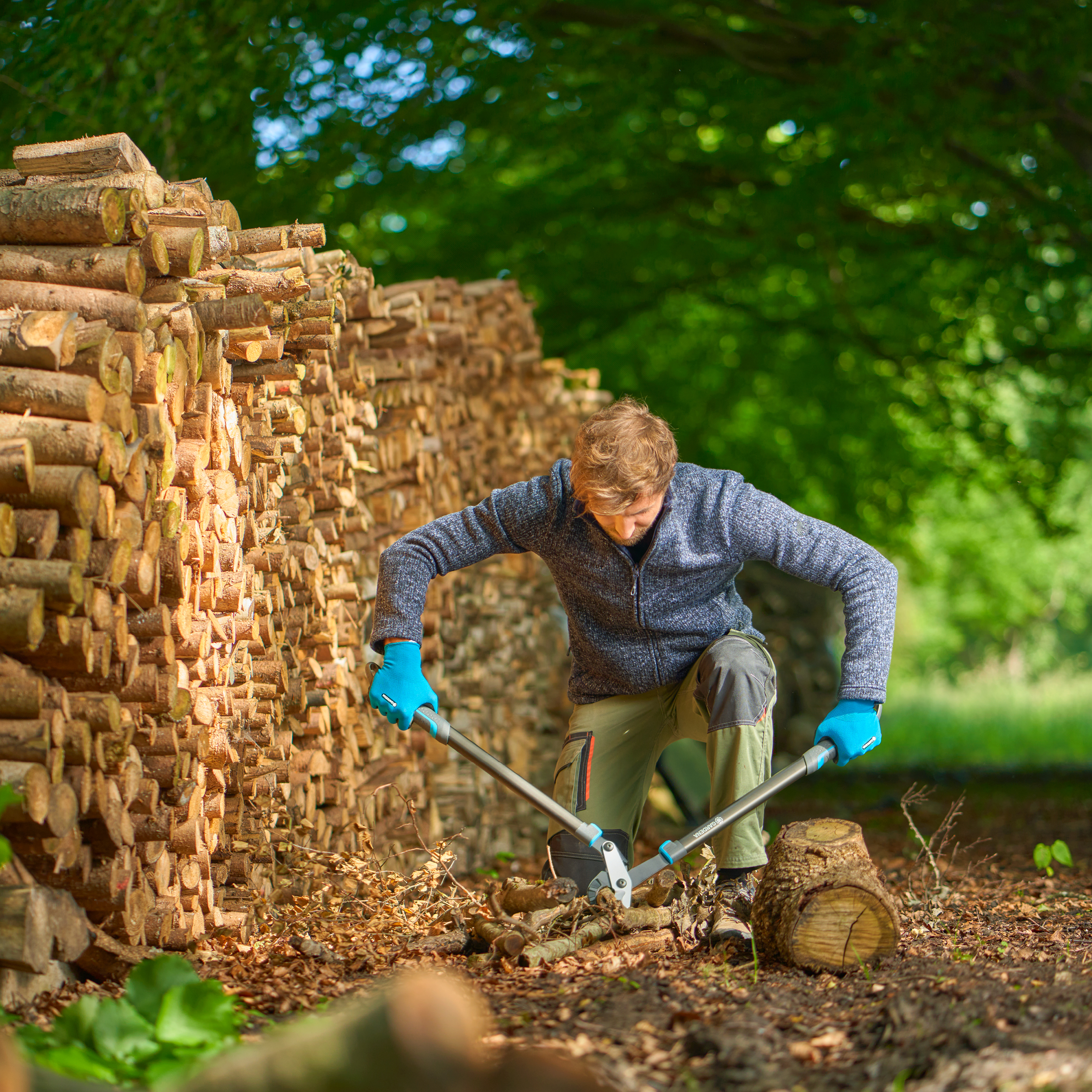 Astschere EnergyCut Pro L, Amboss-Schnitt, f&uuml;r trockenes Holz
