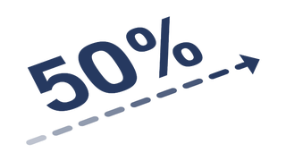 Symbol funkcie - Výkon na svahu 50%