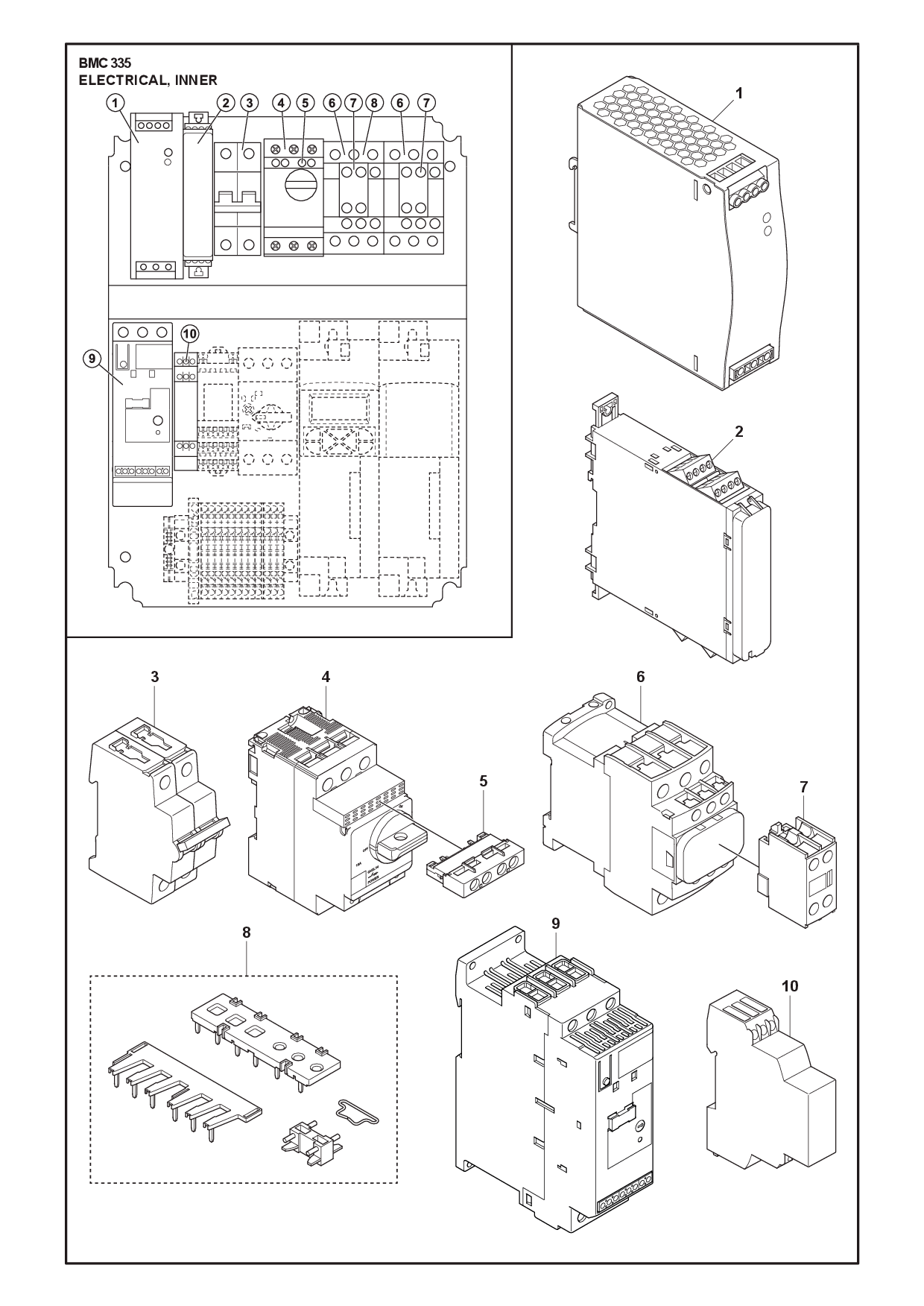 ELECTRICAL, INNER diagram