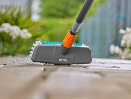 Brosse à manche dure Cleansystem. Grandes surfaces résistantes 18816 20 Gardena - vue 8