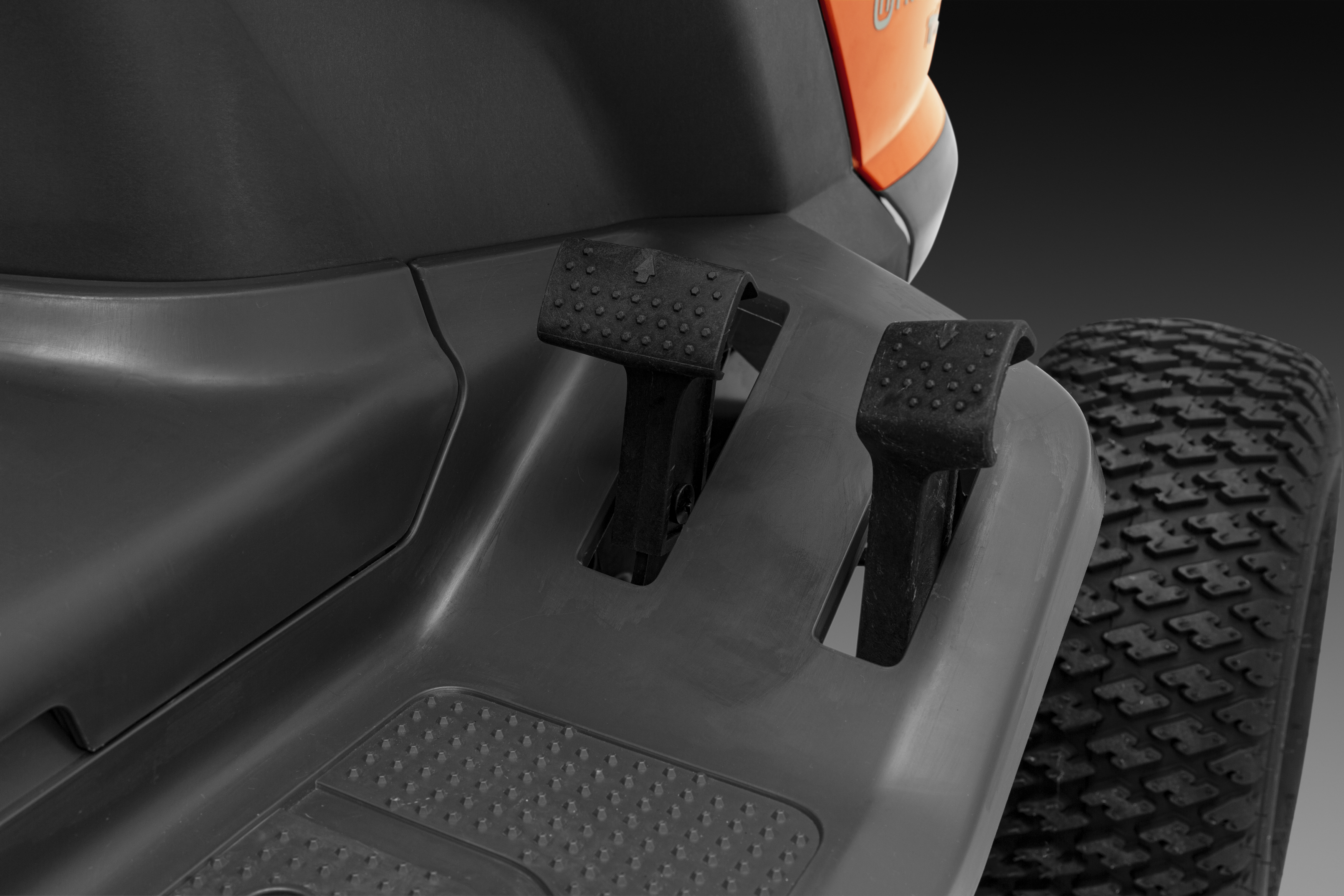 Pedal-operated hydrostatic transmission