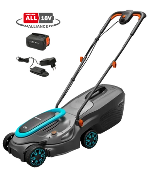 Tondeuse sur batterie PowerMax 32/18V P4A - Kit prêt à l'emploi