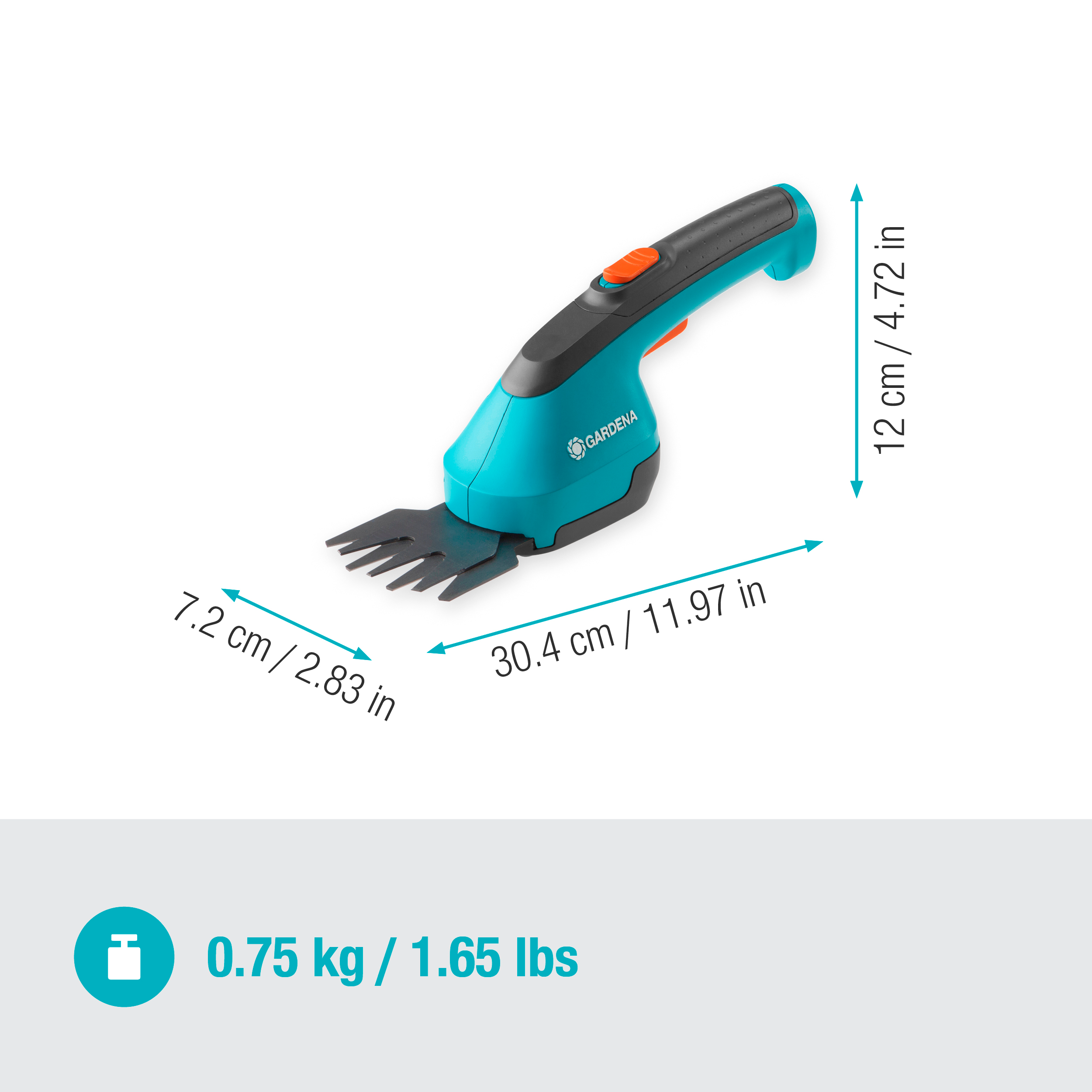 Акумуляторні ножиці для трави AccuCut Li