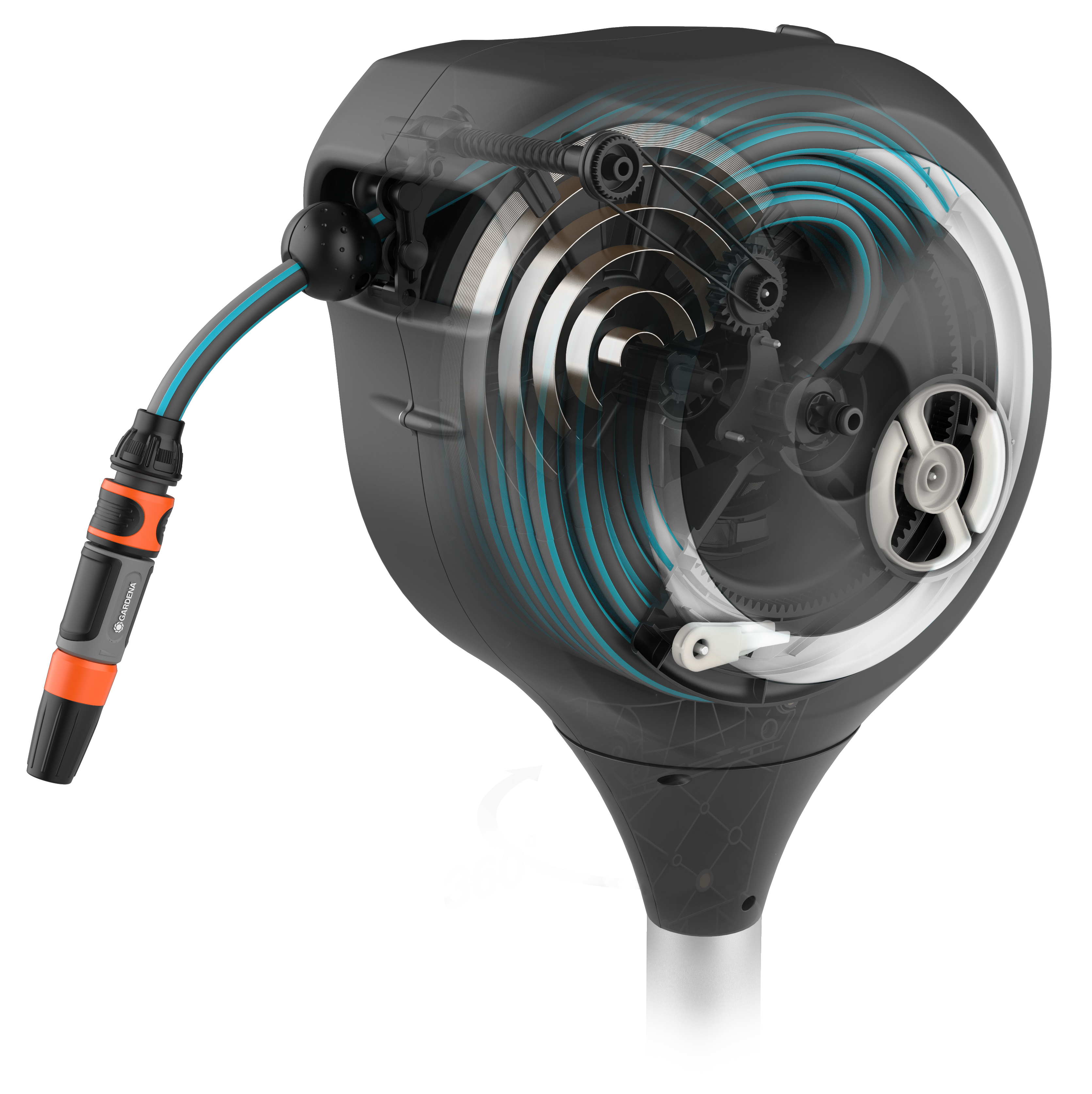 Садова котушка для шланга RollUp M