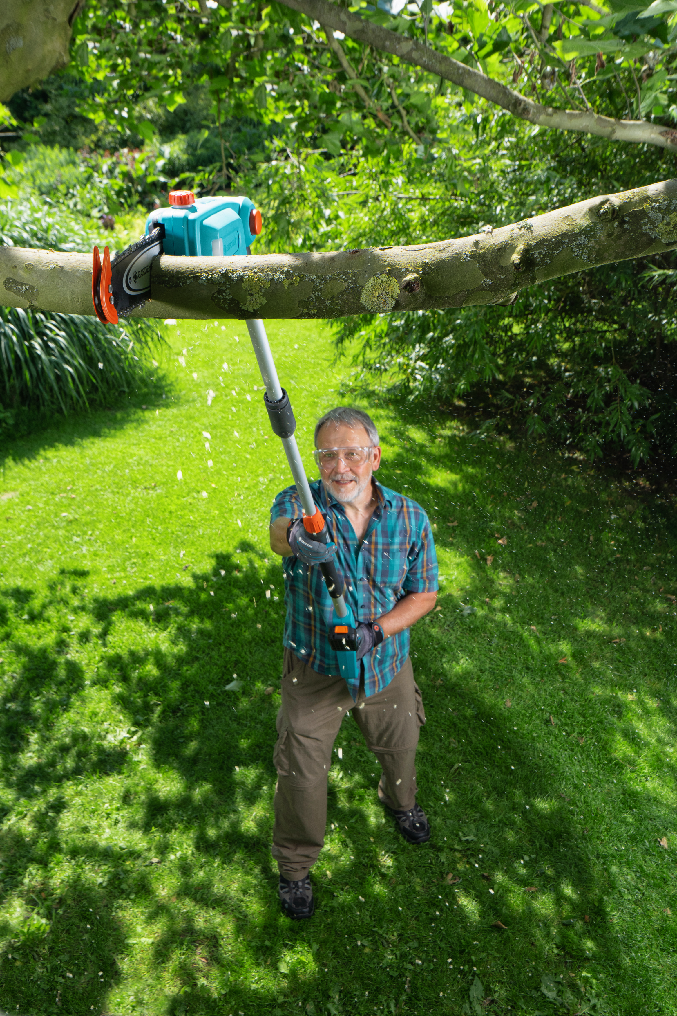 Potatore telescopico TCS 20/18V P4A Set pronto all&rsquo;uso