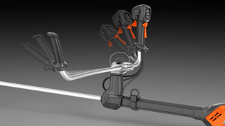 525iRXT, Brushcutter, Battery, Adjustable handlebar