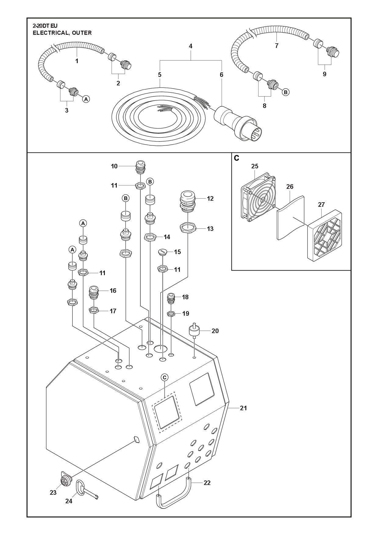 ELECTRICAL, OUTER diagram