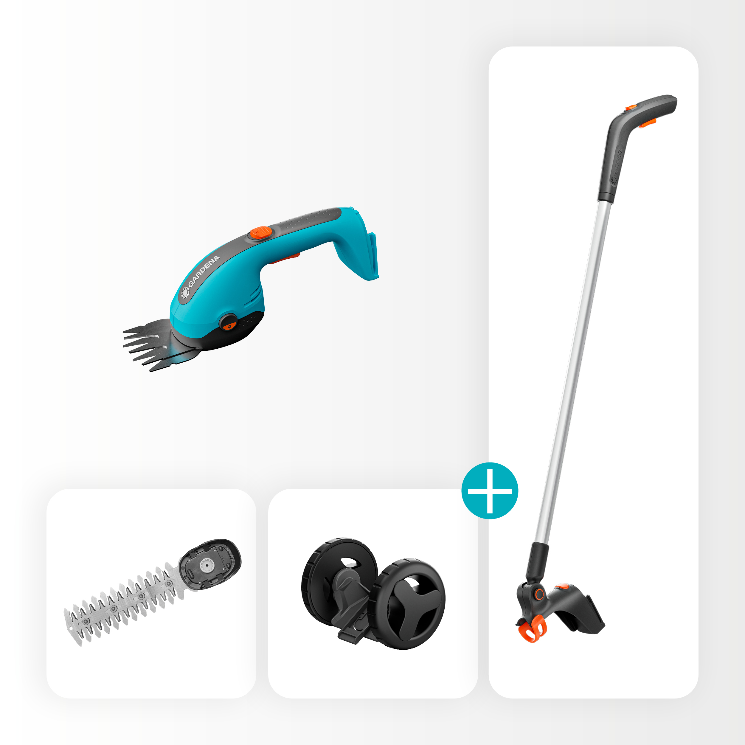 AccuGrasschaar Set PowerCut 18V P4A Solo, Grasschaar